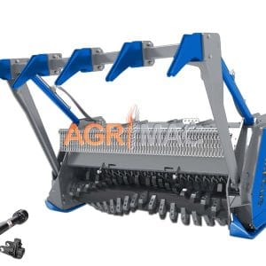 Tocator de vegetatie Graecus heavy-duty, 230 cm, conectare cardan tractor, Thoon SHARK 230