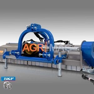 Tocator de vegetatie heavy-duty pentru tractor Graecus, 240 cm, conectare cardan tractor, YBK240