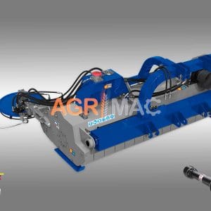 Tocator de vegetatie Graecus, 220 cm, disc de cosire cu palpator, deplasare hidraulica, conectare cardan tractor, Cerberus HYPER220P