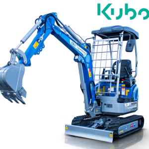 Miniexcavator Graecus EB16-ADVANCED 1.6T - Motor Kubota, Braț Pivotant și Joystick-uri Laterale